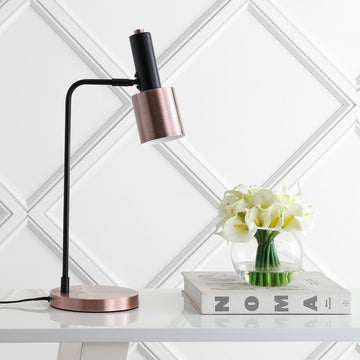 Brady 22" Metal LED Task Table Lamp - JONATHAN Y